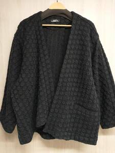 ISSEY MIYAKE ヴィンテージ PERMANENTE ウール カーディガン ジャケット イッセイミヤケ ペルマネンテ VG63199 日本製 ドット M