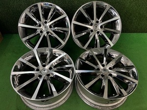 大阪R1244♪ Weds ウェッズ Kranze クレンツェ ヴィシュヌ EVO 19ｘ8J PCD114.3 5穴 ＋38 4本セット