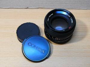 【美品】CONTAX Carl Zeiss Planar T* 50mm F1.4 Y/Cマウント