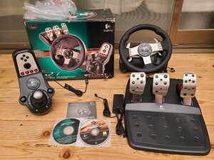 ◎ Logitech　G27 レーシング　ホイール　ハンドル　ハンドルコントローラー　１円スタート！