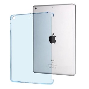 iPad mini4専用 TPU ソフト バック カバー 半透明 背面ケース 落下防止 スマートカバー クリア