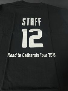 美品★RADWIMPS Road to catharsis tour 2018 Tシャツ スタッフ STAFF 非売品 Lサイズ 稀少 ラッドウィンプス 18