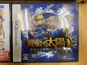 DSソフト　４本セット　黄金の太陽 桃太郎電鉄20周年 スーパーマリオ64DS マリオバスケ3on3