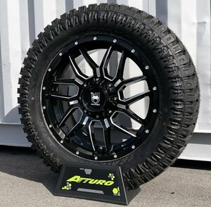 国内在庫 ランクル300 ランドクルーザー300系 Black Mamba BM7 20インチタイヤホイールセット ATTURO TRAIL BLADE XT 275/55R20