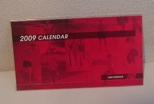 new balance ★2009年カレンダー新品未使用品★2027年に使えそう！