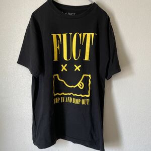 美品！ファクト　ビンテージ　fuct usa製　90s USA製 NIRVANA ニルヴァーナ スマイル ファクト　