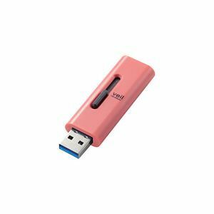 【新品】【5個セット】 エレコム USBメモリー/USB3.2（Gen1）対応/スライド式/64GB/レッド MF-SLU3064GRDX5