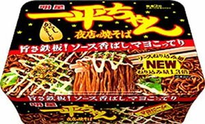 明星 一平ちゃん夜店の焼そば 135g×12個