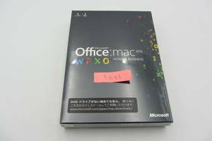 YSS53●新品・レア●Microsoft Office for mac 2011 Home & Business /macintosh正規品 パッケージ 版 ワード/エクセル/パワーポイント