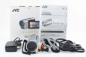 ★極美品・元箱付き★ JVC Everio GZ-HM450 シルバー　デジタルビデオメラ エブリオ #0354