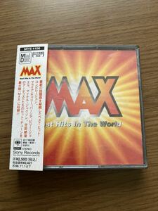 MD MAX Best Hits In The World オムニバス レア ベスト ヒッツ レトロ 昭和 平成 当時物 廃盤 マイケルジャクソン マライアキャリー 帯付