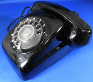動作確認済■黒電話 600-A2 電話機　モジュラージャック対応 NTT光回線可