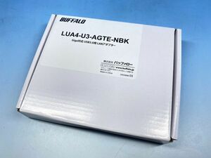 新品 BUFFALO 有線LANアダプター Giga対応 USB3.0用 LANアダプター LUA4-U3-AGTE-NBK バッファロー アダプタ USB3 0505U2402/230