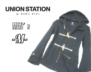 メンズM◇UNION STATION◇フーディーシャツジャケット