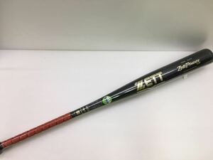 B-5521 未使用品 ゼット ZETT ゼットパワーGB 硬式 84cm 金属 バット BAT10384 新基準対応 野球 中古