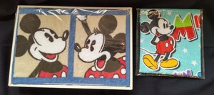 ☆☆☆未使用 Disney Mickey & Minnie ミッキーマウス タオル 第一生命 新品2点セット 自宅保管品☆☆☆　