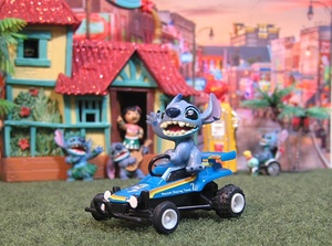 可愛い！ コラボ作品 スティッチ Stitch ご当地 ストラップ おまけ タミヤ RCカー バギー オフロード ホーネット ステッチ 