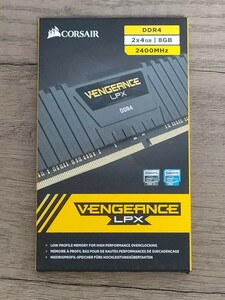 CORSAIR VENGEANCE LPX DDR4 2400MHz 4GB×2枚 計8GB 【デスクトップ用メモリ】