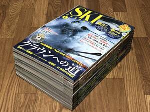 まとめ売り 月刊 スキーグラフィック 2016年 1年分 12冊セット DVD付き