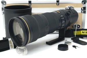 ジャンク品｜ニコン AF-S NIKKOR 500mm F4G ED VR γT496-3-ψ