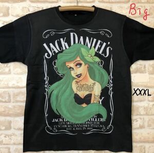 ジャックダニエル アリエル　パロディ　Tシャツ　XXXLサイズ　3XL