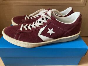 送料無料 29cm US11 CONVERSE PRO LEATHER SU OX バーガンディー プロレザー