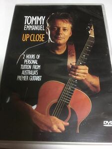 トミー　エマニュエル　DVD Tommy Emmanuel: Up Close 教則　アコギ　ギター