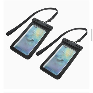 2個 水泳用のマネーホルダー 防水携帯電話プロテクター 電話ケースポーチ 電話用ドライバッグ ビーチフォンケース ポーチ バッグ