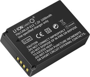 LP-E12 Li-ion Celeb LP-E12交換バッテリー 7.2V 1500mAh 大容量 キヤノンCanon EOS 