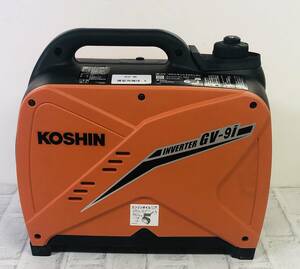 同梱不可☆【現状品/講習用】KOSHIN 工進 インバーター発電機 GV-9i 発電機 インバーター ※画像にある付属品が全てです。☆04-300D