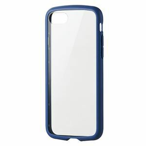 【新品】エレコム iPhone SE 第3世代 TOUGH SLIM LITE フレームカラー 背面ガラス ネイビー PM-A22STSLFCGNV