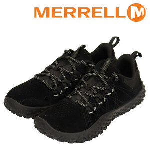 MERRELL (メレル) WMS J037754 WRART ラプト レディース シューズ BLACK/BLACK MRL118 約24.5cm