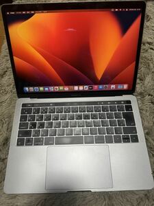 1円スタート! MacBook Pro 2017 モデル A1706 13インチ Touch Bar搭載 CPU-i7 3.5GHz 16GBメモリ SSD512GB バッテリー新品交換済み 