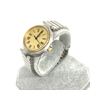 ◆dunhill ダンヒル デイト 腕時計 クォーツ◆6 112118 シルバーカラー SS メンズ ウォッチ watch