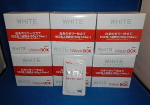 ☆☆キャットフード☆猫用レトルト☆WHITE☆カツオ・マグロ☆白身のゼリー仕立て☆60ｇ×14個入りを6箱84個まとめて