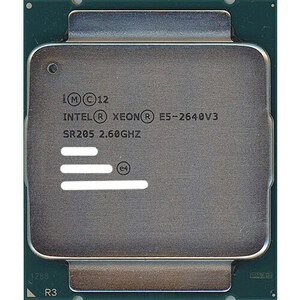 【中古】【ゆうパケット対応】Xeon E5-2640 v3 2.6GHz 20M LGA2011-3 SR205 [管理:1050013078]
