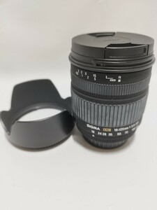 【動作確認済み】PENTAX用 SIGMA/シグマ DCカメラレンズ 18-125ｍｍ F3.5−5.6 レンズフード キャップ付き デジタルカメラ