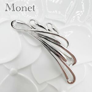 Monet モネ　ヴィンテージ ブローチ　コスチュームジュエリー　シルバー　アクセサリー 送料無料