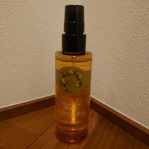 【即決】新品未開封☆THE BODY SHOP☆ザ・ボディ・ショップ☆ドライボディオイル OLV☆オリーブ☆ボディ＆ヘア用保湿オイル