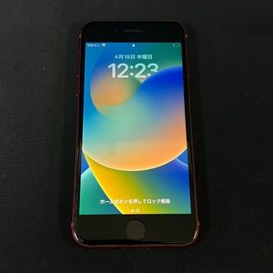 EDe564D06 動作品 Apple アップル iPhone 8 本体 レッド 赤 64GB docomo判定◯ 初期化済み