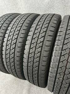 195/80R15 107/105L LT ブリヂストン/VL1 2019年 2021年 2022年 スタッドレス ハイエース キャラバン 4本