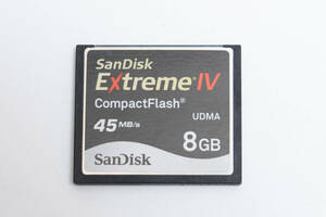 #101f SanDisk サンディスク ExtremeIV 8GB 45MB/s CFカード コンパクトフラッシュ