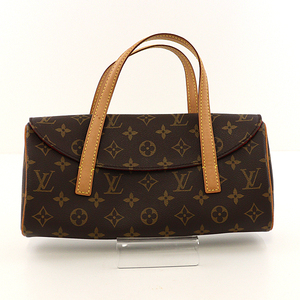 ルイヴィトン LOUIS VUITTON ソナチネ M51902 ハンドバッグ モノグラムキャンバス ヌメ革【中古A】