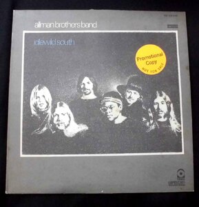 ●US-ATCO Recordsオリジナル””Promo White Labels,PR-Pressing Copy””!! The Allman Brothers Band / Idlewild South