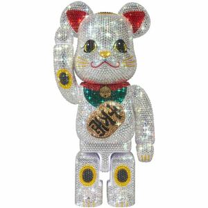 BE@RBRICK CRYSTAL DECORATE 招き猫 千万両 400％