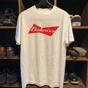 Budweiser バドワイザー 企業Tシャツ USA古着 半袖 Tシャツ ヴィンテージ ビンテージ vintage