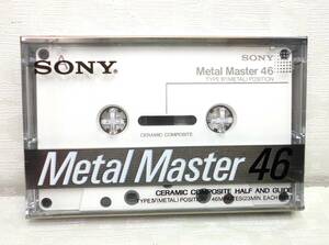 ★即決!【新品・未開封】 SONY ソニー カセットテープ Metal Master 46 メタルマスター46分 1本 ★