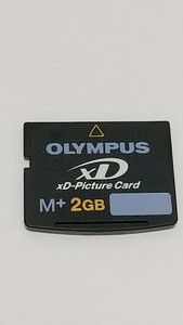 XDピクチャーカード 2GB used XDカード XDメモリーカード ジャンク扱い　OLYMPUS