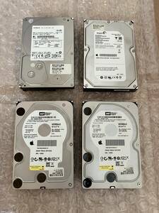 Apple Mac 内蔵ハードディスク　4台　640GB HITACHI　250GB Seagate　250GB WesternDigital*2