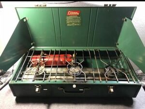 Vintage Coleman 426 D 3-Burner Camping Stove Made in USA VERY NICE CONDITION!!!! 海外 即決